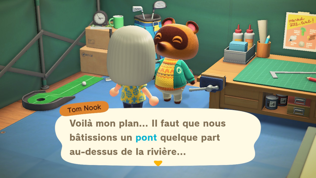 Animal Crossing New Horizons Pont, comment obtenir le plan et le fabriquer ? Breakflip